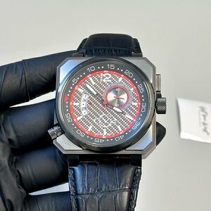 Gevril GV2 XO Submarine 4523 Limited Edition Gunmetal SS 49mm Luxury Men’s Watch